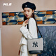 MLB官方【七夕禮物】虞書欣同款男女學(xué)院風(fēng)單肩水桶包春夏BMS07 紐約洋基隊(duì)/黑色 均碼