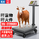 永彩稱重電子秤商用輪子秤家用落地大型臺秤手推滾輪精準(zhǔn)電子稱可折疊電子稱豬秤工業(yè)物流地磅秤 500公斤【特厚粗支架45*60臺面】輪子秤