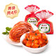 富爸爸韓式辣白菜泡菜1000g+蘿卜塊泡菜1000g 韓式醬菜組合裝4斤
