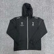 陽(yáng)小哥【低價(jià)撿漏】AJZS2425連帽拉鏈訓練服巴薩曼城皇馬上衣足球運動(dòng)服 足球反光拉鏈外套【熱刺4】 L 【100-120斤】高彈力面料