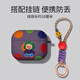 優(yōu)思頓適用蘋(píng)果耳機保護殼airpodspro2套pro二代藍牙一三代硅膠ipod簡(jiǎn)約無(wú)線(xiàn)可愛(ài)airpod軟殼airpods4盒 【暗夜紫+碎花紫掛繩】 蘋(píng)果AirPodsPro第二代 (USB-C專(zhuān)用