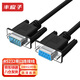 豐應(yīng)子 RS232串口公對(duì)母連接線 DB9(公)/DB9(母) COM線 公對(duì)母延長(zhǎng)線 直通線 黑色10米 FYZ-WK17C