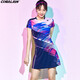 可萊安韓國進(jìn)口可萊安CORALIAN羽毛球服連衣裙網(wǎng)球裙短裙運動(dòng)夏速干9067 連衣裙 9067+5019打底 L