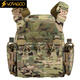 VOTAGOO GBRS LBT V2輕量化戰(zhàn)術(shù)背心 軍迷彩快拆防護(hù)馬甲 戶外防彈衣6094 MC全地形迷彩 均碼_500D尼龍_YKK拉鏈