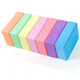 千奇夢(mèng)幼兒園活動(dòng)區角大號EVA泡沫積木磚頭淘氣堡積木軟磚塊海綿玩具磚 彩色10塊(5*10*20cm)
