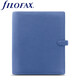 Filofax記事本英國進(jìn)口高檔大號會(huì )議筆記本真牛皮荔枝紋活頁(yè)手帳本禮盒裝finsbury系列A4鴨蛋藍029503