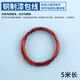 小學(xué)科學(xué)電磁鐵實(shí)驗套裝電磁鐵實(shí)驗器材五六年級制作電磁鐵實(shí)驗材料兒童玩具實(shí)驗教學(xué)儀器教具 漆包線(xiàn)5米