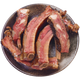 雅妹子臘排骨250g 生態(tài)黑豬肉 羌族特色臘味農家自制煙熏臘肉 四川特產(chǎn) 臘排骨