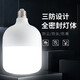 一木立家家用led燈泡節(jié)能燈白光e27螺口大功率光源室內(nèi)防蟲防塵省電球泡 e27螺口  白光  80w