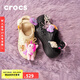 CROCS卡駱馳貝雅云彩暖棉洞洞鞋|208708 黑色-001 37/38(240mm)