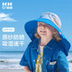 kocotreekk樹兒童防曬帽大帽檐護(hù)頸披風(fēng)帽夏戶外海邊太陽帽寶寶遮陽帽薄款