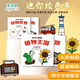 迷你涂色本八大主題便捷兒童涂鴉繪本畫(huà)畫(huà)涂色畫(huà)本水彩筆繪畫(huà)填色本便簽 迷你涂色本【全8冊(cè)】4本套裝植物王國(guó)、交通樂(lè)園、美食之旅、動(dòng)物世界