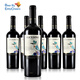 Easycheers智利原瓶原裝進(jìn)口紅酒 安第斯翠鳥(niǎo)經(jīng)典系列干紅葡萄酒 冬季熱紅酒 赤霞珠 750mL 6瓶 整箱裝