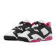 耐克（NIKE） AIR JORDAN 6 GS AJ6 喬6籃球鞋 384665 黑白768878-061 38.5