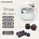 聞昔（WINSS） 適用索尼WF-1000XM4/XM5/3/2耳塞海綿耳棉軟塞套藍牙耳機塞塞套配件 2對【適配M/S碼】LinkBuds S耳塞-送包