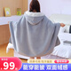 時光舊巷冬季學(xué)生午睡毯沙發(fā)毛毯空調(diào)毯辦公室加厚羊羔絨毯子斗篷披肩單人 星空灰+收納袋 160*120厘米成人款約2斤