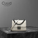 Cuud包包女包小眾單肩包高級感鱷魚(yú)紋白色鏈條包女斜挎生日禮物送女友 素雅白【送禮品袋】