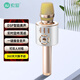 索愛(ài)（soaiy）MC25無(wú)線(xiàn)k歌手機麥克風(fēng)話(huà)筒錄音主播聲卡套裝唱歌神器音響一體無(wú)線(xiàn)藍牙家庭ktv 香檳金