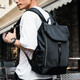 新潮代背包男潮流男士商務(wù)雙肩包大容量旅行包大學(xué)生書(shū)包輕便簡(jiǎn)約電腦包 2940黑色【可放16寸電腦】