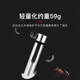 永久鋁合金打氣筒山地自行車便攜籃球玩具通用抽拉式迷你簡(jiǎn)易充氣泵 便捷氣筒-銀色
