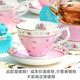 品來(lái)運(yùn) 唐山原產(chǎn)地骨瓷咖啡杯碟水杯馬克杯杯子微瑕疵下午茶杯套裝 微瑕蕾絲（杯+碟）