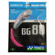 YONEX 尤尼克斯yy羽毛球拍線(xiàn)高彈耐打音效控制日本制 高彈性BG80-705霓虹粉