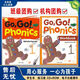 GOGOPhonics1/2/3/4全套自然拼讀法小學(xué)英語(yǔ)啟蒙培訓教材 全套課 1級課本練習冊點(diǎn)讀