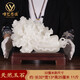 唯藝思佳 天然玉石白菜擺件百財聚來高檔公司店鋪開業(yè)禮品辦公室招財擺設 32厘米白菜（長32厘米重11斤）