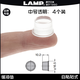 LAMP日本LAMP藍普防撞墊墻貼自粘櫥柜防撞墊消音硅膠墊冰箱門貼防碰撞 中號透明：4個標價（BS-11）