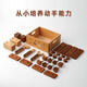 woodpapa木藝爸爸兒童修理工具箱玩具男孩擰螺絲螺母拆卸組裝3-4-5歲生日禮物 工具箱套裝-不刻字