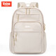 第九城 書(shū)包女學(xué)生日系百搭雙肩包大容量初中高中大學(xué)生背包休閑運動(dòng)包 卡其色（大號）