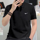 耐克（NIKE）短袖男 2025年夏季運動(dòng)半袖POLO衫寬松透氣翻領(lǐng)T恤男 CW6851-010/快干/黑色  M