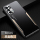 笑源【鏡頭全包】OPPO reno5手機(jī)殼reno5Pro+保護(hù)套reno5k金屬超薄防摔親膚男女款 reno5/reno5k【黑金】買2件送鋼化膜