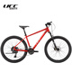 UCC運動(dòng)自行車(chē)新款布雷德3山地車(chē)鋁合金車(chē)架禧瑪諾CUES變速27.5輪徑 赤霞紅 17英寸M建議身高：166-176