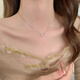 純銀愛(ài)心翅膀項(xiàng)鏈女網(wǎng)紅爆款小眾學(xué)生感鎖骨鏈潮生日禮物送女友 項(xiàng)鏈+品牌禮盒