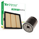 中韻科帝五十鈴D-MAX鈴拓MU-X牧游俠瑞邁S空氣濾芯空調濾清器機油格柴濾 兩濾套裝 空氣+機油濾芯