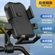 適用于安裝在摩托車(chē)上的手機支架外賣(mài)騎電動(dòng)電瓶車(chē)自行車(chē)導航防震固定架 【騎手?】百搭黑-后視鏡款
