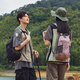 FOUVOR戶外雙肩包登山包新款男女旅行背包爬山徒步旅游運動休閑學生書包 藕粉色（迷你款）