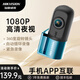 ?？低暎℉IKVISION）?？低?D1行車(chē)記錄儀高清 1080P星光夜視  360°旋轉鏡頭 藍色 32G高速卡套裝