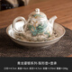 季慕家鎏銀青龍主人杯單杯家用茶杯精致品茗杯子中式茶具個人杯 鎏銀青龍_梨形壺+壺乘 100ml