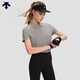 迪桑特（DESCENTE） WOMEN’S TRAINING  女士 透氣 短袖POLO衫 GY-GRAY M (165/84A)