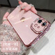 虎克船長 適用蘋果11手機殼iphone11promax鏡頭全包透明軟殼11pro超薄防摔帶鏡頭膜高級感女款簡約輕奢水鉆 蘋果11【玫瑰金-帶鏡頭膜】配鋼化膜