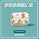 美十美分（MSMF）貓和老鼠AirPods4耳機(jī)套蘋果第四代Apple藍(lán)牙無線耳機(jī)保護(hù)透明殼可愛卡通動漫湯姆適用情侶款軟殼 【耳機(jī)套Pro】杰瑞-透明PRO02Y 可帶殼充電