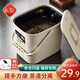 宅輕松茶渣桶垃圾過(guò)濾排水桶茶臺(tái)廢水桶功夫茶具茶水配件辦公茶桶白6.5L