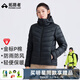拓路者（Pioneer Camp）雪狐Primaloft金標棉衣團購男P棉棉服女冬季戶(hù)外防風(fēng)保暖外套男 黑色-女 L