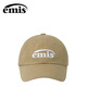 EMIS韓國帽子棒球帽鴨舌帽跑步帽男女同款時(shí)尚大頭圍純色軟頂顯臉小 新標經(jīng)典棒球帽（升級款）米色