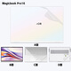 百帥仕適用于華為榮耀Magicbook Pro16電腦貼膜16英寸創(chuàng  )意圖案定制電腦貼紙DRA-56不留膠保護膜 純色-透明磨砂 A面