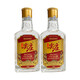 五糧液股份公司出品 濃香型白酒 固態(tài)發(fā)酵口糧酒 送禮佳品 50度100mL2瓶尖莊紅標(biāo)小酒