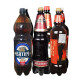 俄罗斯原装进口波罗的海烈性啤酒组合 乌拉尔高度烈性啤酒 9号大麦芽黄啤酒 埃丽冰娜8度组合大塑桶装 烈性6桶啤酒组合