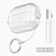 繹鎧適用蘋果airpodsPro2透明保護(hù)套airpods3鎖扣開關(guān)保護(hù)殼pro耳機(jī)殼airpods3代保護(hù)殼airpoods4軟殼 透明+清潔筆 蘋果 Airpods 4【2024年新款】
